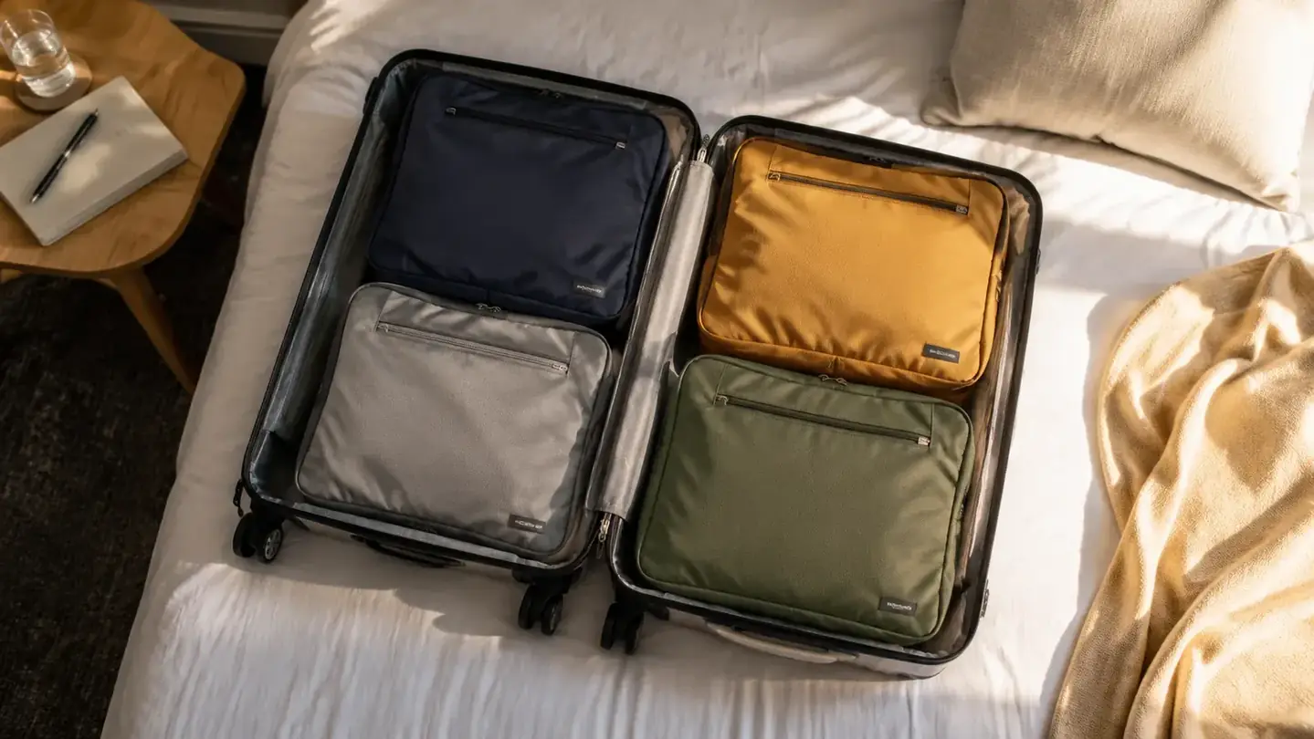 How a $18 Set of Packing Cubes Fixed My Travel Routine
